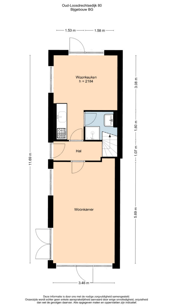 Plattegrond 3, Oud-Loosdrechtsedijk 80