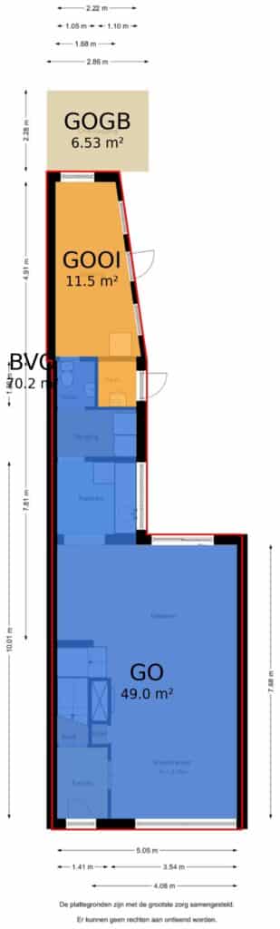 Plattegrond 3, Zandpad 5