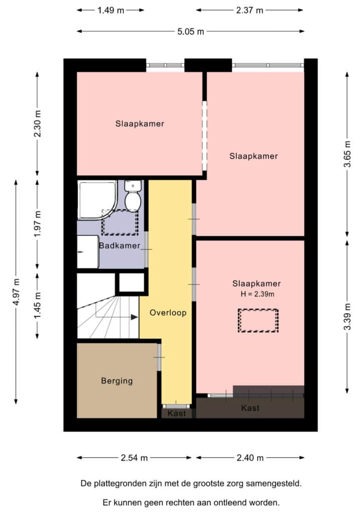 Plattegrond 2, Zandpad 5