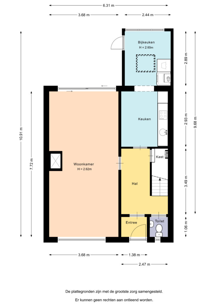 Plattegrond 2, Elzenlaan 11