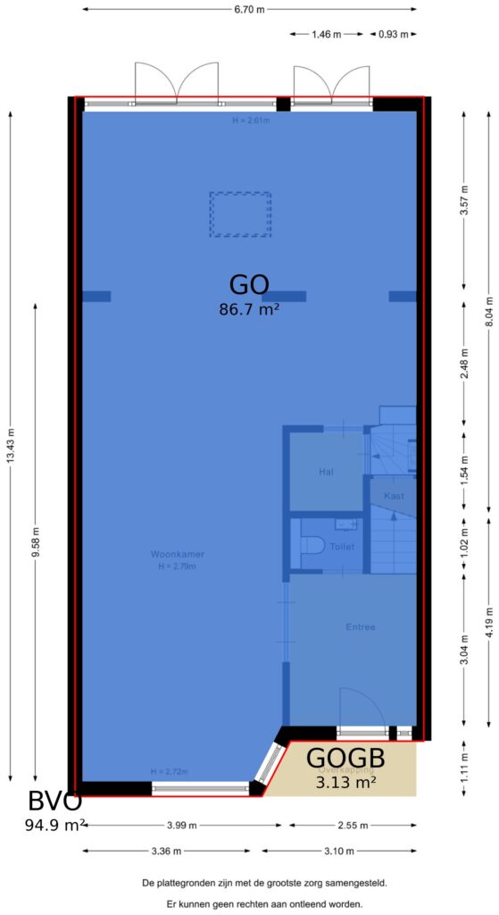 Plattegrond 6, Gijsbrecht van Amstelstraat 343