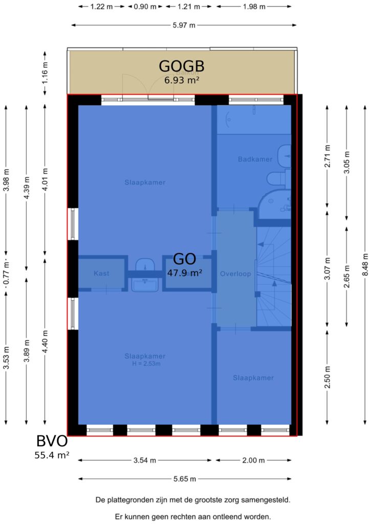 Plattegrond 6, Van Hoornstraat 28
