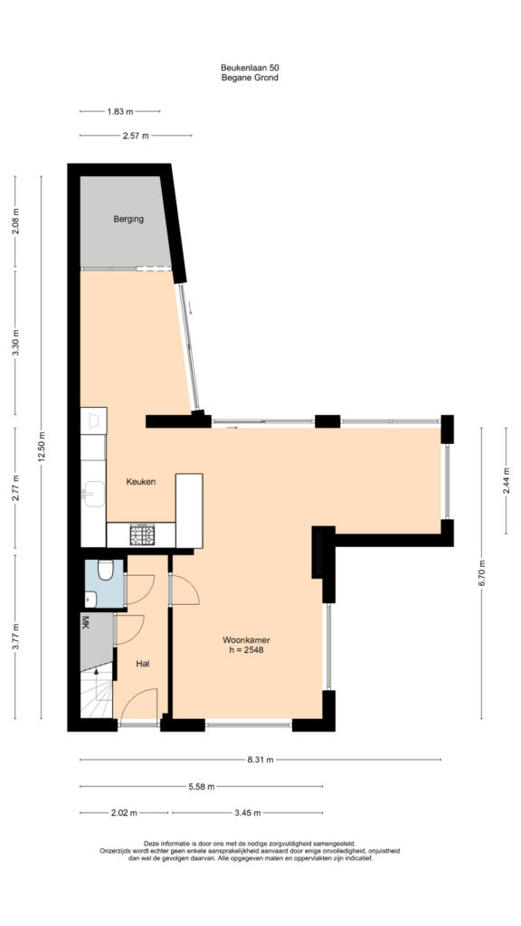Plattegrond 3, Beukenlaan 50