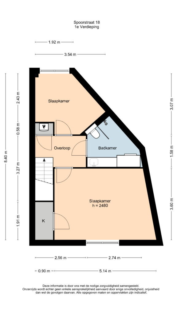 Plattegrond, Spoorstraat 18
