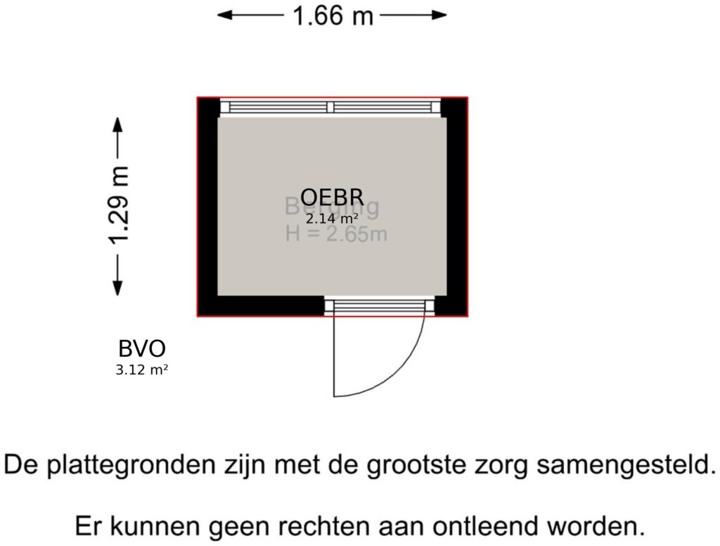 Plattegrond 6, Singel 1G