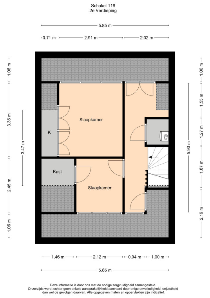 Plattegrond 5, Schakel 116