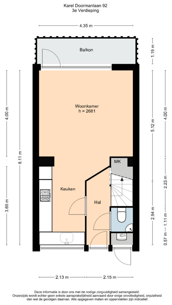 Plattegrond 2, Karel Doormanlaan 92