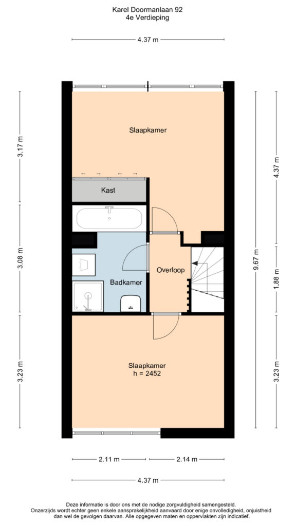 Plattegrond 4, Karel Doormanlaan 92