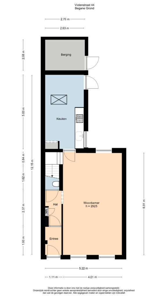 Plattegrond 2, Violenstraat 44
