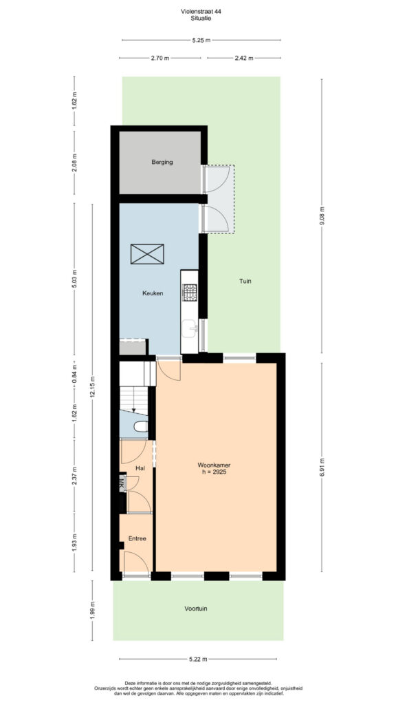 Plattegrond 6, Violenstraat 44