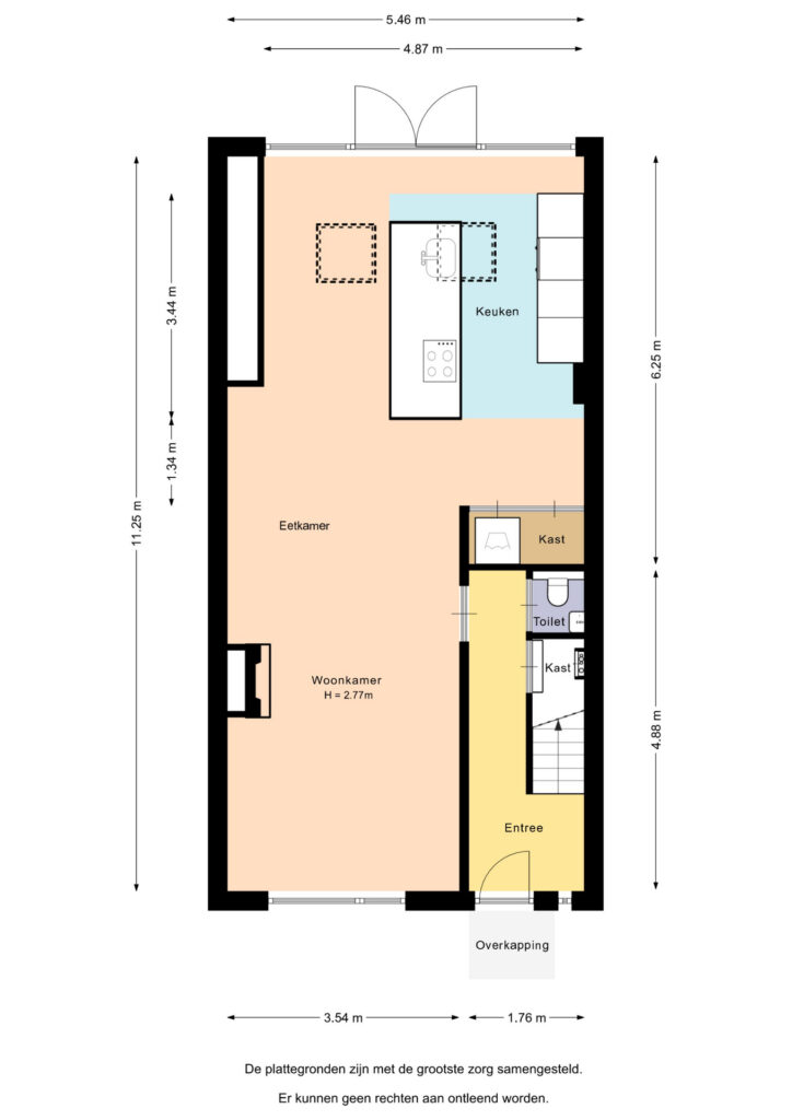 Plattegrond 4, Van Oldenbarneveltlaan 70
