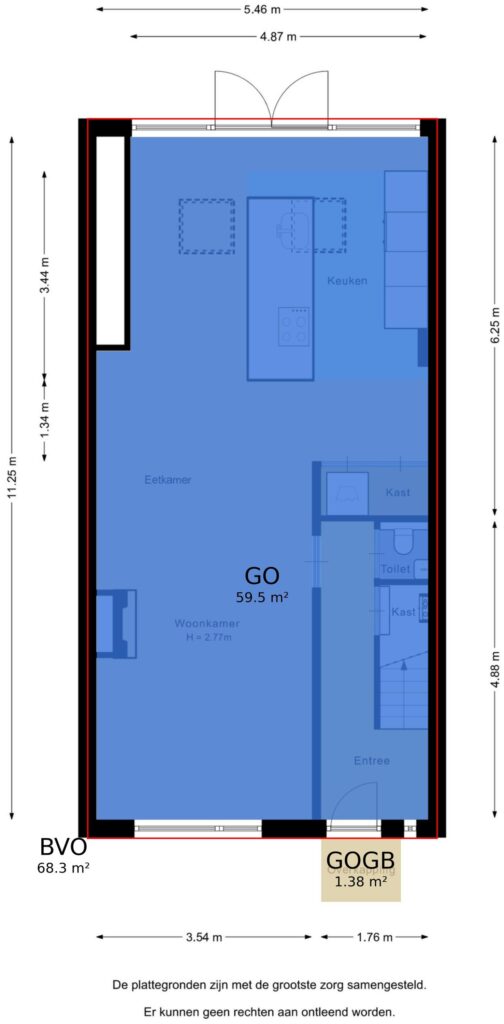 Plattegrond 9, Van Oldenbarneveltlaan 70