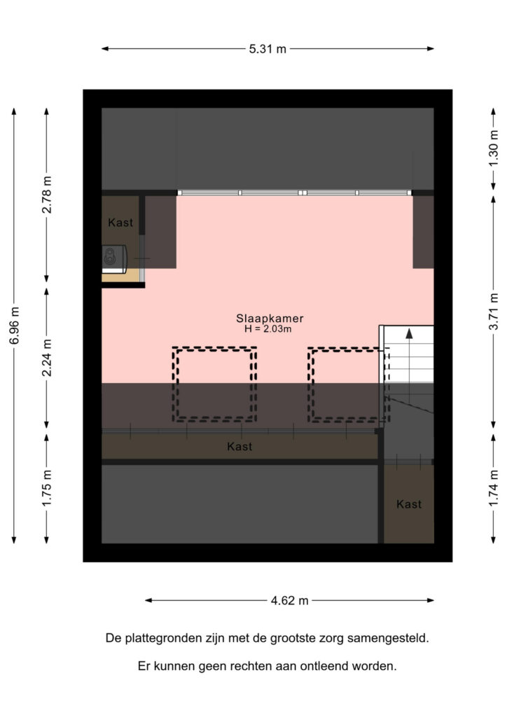 Plattegrond 5, Van Oldenbarneveltlaan 70