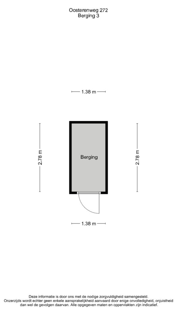 Plattegrond 8, Oosterengweg 272