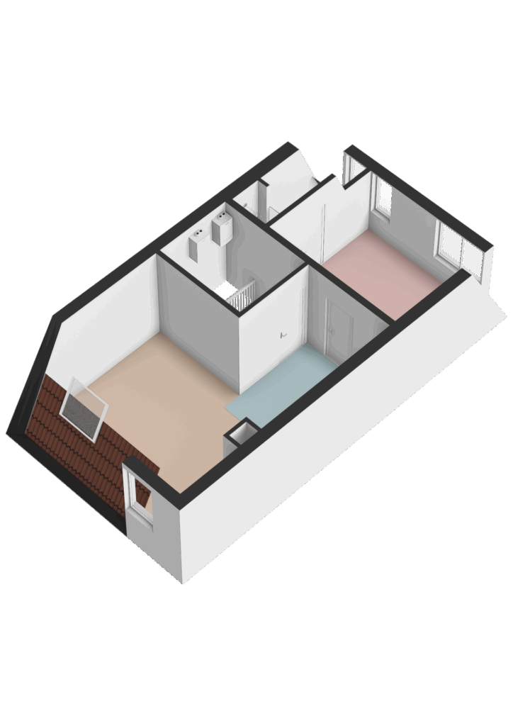 Plattegrond 2, 3e Oosterstraat 1C 2