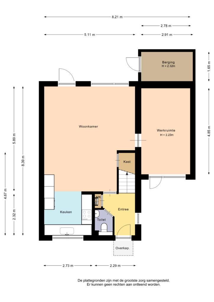 Plattegrond, A.N.van Pellecomhof 10
