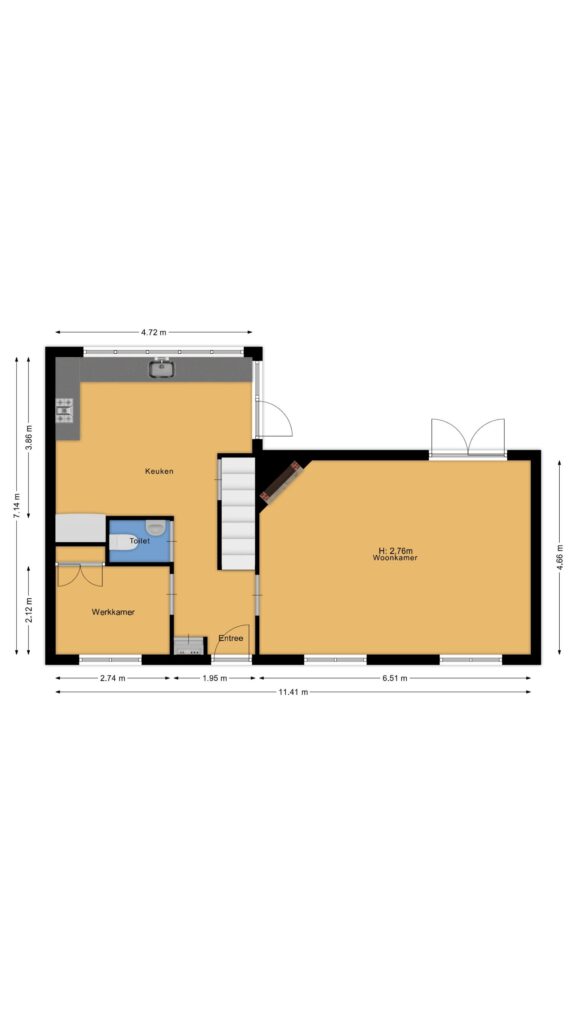Plattegrond, Oosterspoorlaan 15