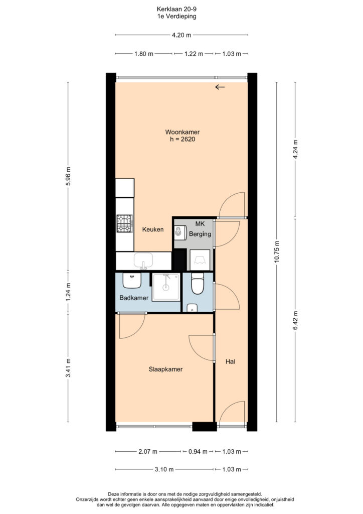 Plattegrond, Kerklaan 20ap09