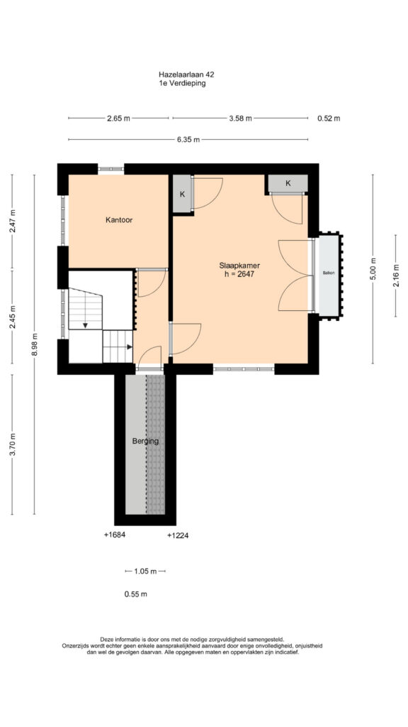 Plattegrond 2, Hazelaarlaan 42
