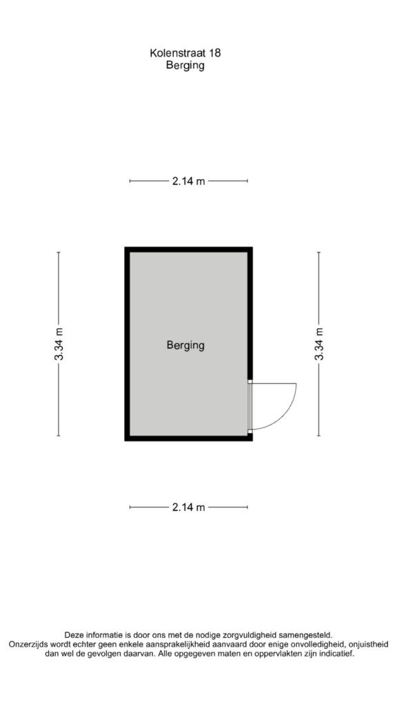 Plattegrond 6, Kolenstraat 18