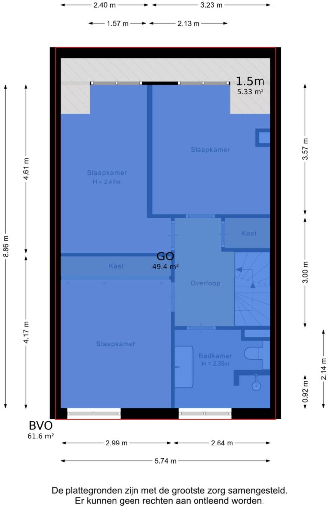 Plattegrond 9, Ranstplein 36